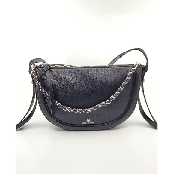 New Michael KorsJagger Small Messenger Bag $258.00 - Picture 2 of 6